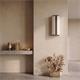 Aplique de Pared en Lino Blanco Cinta Oro | Serie BELMA