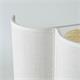 Aplique de Pared de Lino Blanco | Serie ACACIA II
