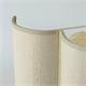 Aplique de Pared Lino Beige y Cinta Beige | Serie ACACIA II