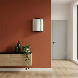 Aplique de Pared Blanco con Cinta Negra | Serie ACACIA II