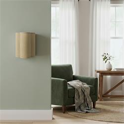 Aplique de Pared Yute y Cinta Beige | Serie ACACIA II