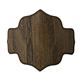 Aplique de Pared en Tejido de Madera Oscura | Serie SELMA