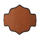 Aplique de Pared en Rafia Terracota | Serie SELMA