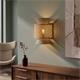 Aplique de Pared KAV con Vienés Natural | Serie DIARA
