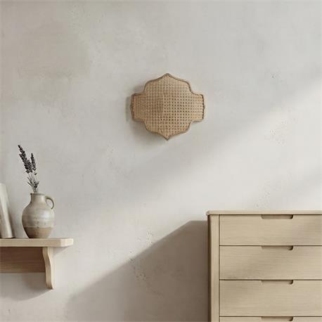 Aplique de Pared en Vienés Natural | Serie SELMA