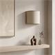 Aplique de Pared con Pantalla de Lino Beige | Serie BELA