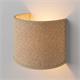 Aplique de Pared con Pantalla de Yute Natural | Serie BELA