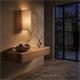 Aplique de Pared con Pantalla de Lino Beige | Serie ARLENE