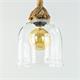 COLGANTE CUERDA CRISTAL TRANSPARENTE LIPERPOOL