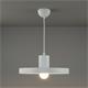 COLGANTE LE MANS METAL BLANCO 30CM