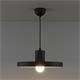 COLGANTE LE MANS METAL NEGRO 30CM