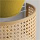 Aplique de Pared Mostaza con Vienés Natural | Serie DIARA
