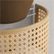 Aplique de Pared Marrón con Vienés Natural | Serie DIARA