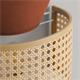 Aplique de Pared Terracota con Vienés Natural | Serie DIARA