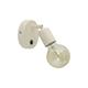 Aplique de Pared de Metal Crema Orientable | Serie FITA