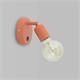 Aplique de Pared de Metal Terracota Orientable | Serie FITA