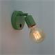 Aplique de Pared de Metal Verde Orientable | Serie FITA