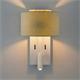 Aplique de Pared Blanco con Lector LED | Serie ÚRSULA