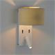 Aplique de Pared Blanco con Lector LED | Serie ÚRSULA