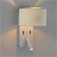 Aplique de Pared Blanco con Lector LED | Serie ÚRSULA