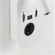 Aplique de Pared Blanco con USB y LED | Serie ÚRSULA II