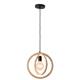 Lámpara de Techo de Madera Natural, d20 | Serie BIARRITZ