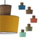 Lámpara de Techo Madera Oscura Marrón D32 | Serie BRIANA