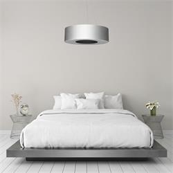 COLGANTE DONUT 6L GRIS D60
