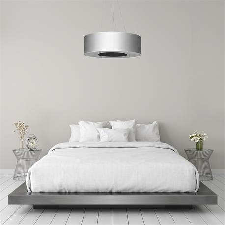 COLGANTE DONUT 6L GRIS D60