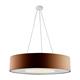COLGANTE DONUT 6L MARRON D80 CM