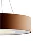 COLGANTE DONUT 6L MARRON D80 CM