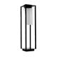 SOBREMURO METAL 1LUZ E27 NEGRO IP43 C/T BLANCA 100 CM