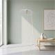 PIE SALON METAL BLANCO CALIPSO 1 LUZ XTRELAMP