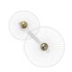 PLAFON DOBLE METAL BLANCO CALIPSO 2 LUCES XTRELAMP