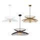 Lámpara de Techo Colgante Metal Triple Oro | Serie CALIPSO