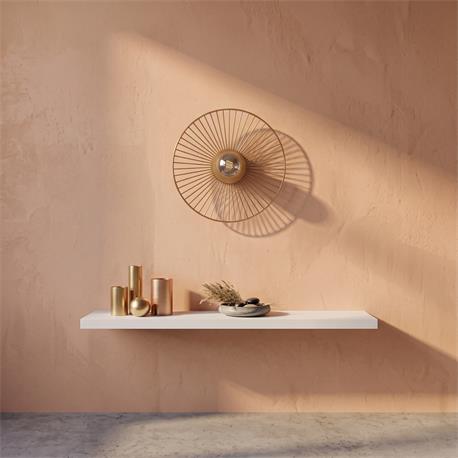 PLAFON METAL ORO CALIPSO 1 LUZ 40CM XTRELAMP