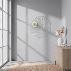 PLAFON METAL BLANCO CALIPSO 1 LUZ 50CM XTRELAMP