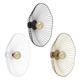Plafón de Techo Aplique Metal Blanco 50 Cm | Serie CALIPSO