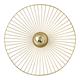 PLAFON METAL ORO CALIPSO 1 LUZ 50CM XTRELAMP