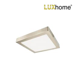 Downlight Cuadrado Níquel, 18W y 6000K | Serie LUXHOME