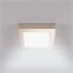 Downlight Cuadrado Níquel, 18W y 6000K | Serie LUXHOME