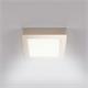 Downlight Cuadrado Níquel, 24W y 4500K | Serie LUXHOME