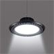 Campana Industrial Negra LED 150W y 21000 LM | Serie LUXHOME