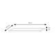 Armadura de Superficie Blanca de 25W y 4500K | Serie LUXHOME