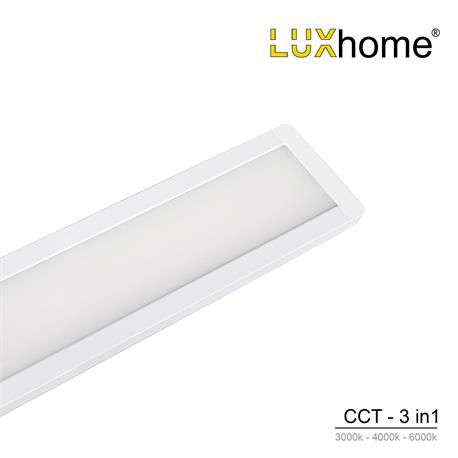 ARMADURA SUPERF 25W-CCT 3 TONOS 2600LM. LUXHOME LED TANK