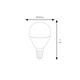 Bombilla Redonda G45 LED, E14 de 5W y 4200K | Serie LUXHOME