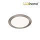 DONWLIGHT LUXHOME 18W REDONDO EMPOTRAR LED NIQUEL SAT. 6000K