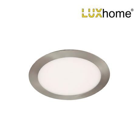 DONWLIGHT LUXHOME 18W REDONDO EMPOTRAR LED NIQUEL SAT. 4500K