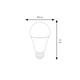 Bombilla E27 LED, A60 Estandar, 12W, 4500K | Serie LUXHOME