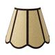 Aplique de Pared con Pantalla de Rafia Beige | Serie YARA